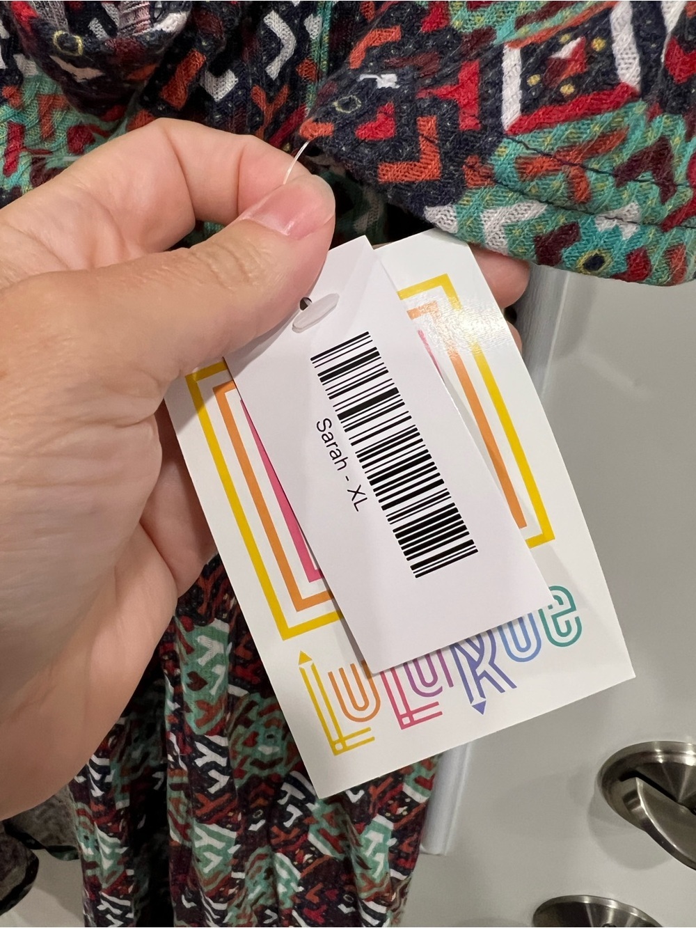 NWT Lularoe Sarah XL cardigan long - Picture 5 of 6